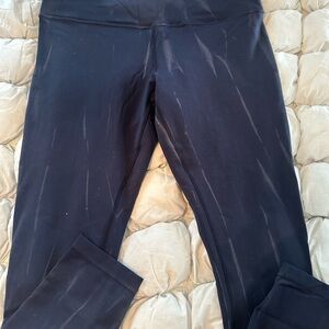 Navy lululemon High-Waisted Leggings